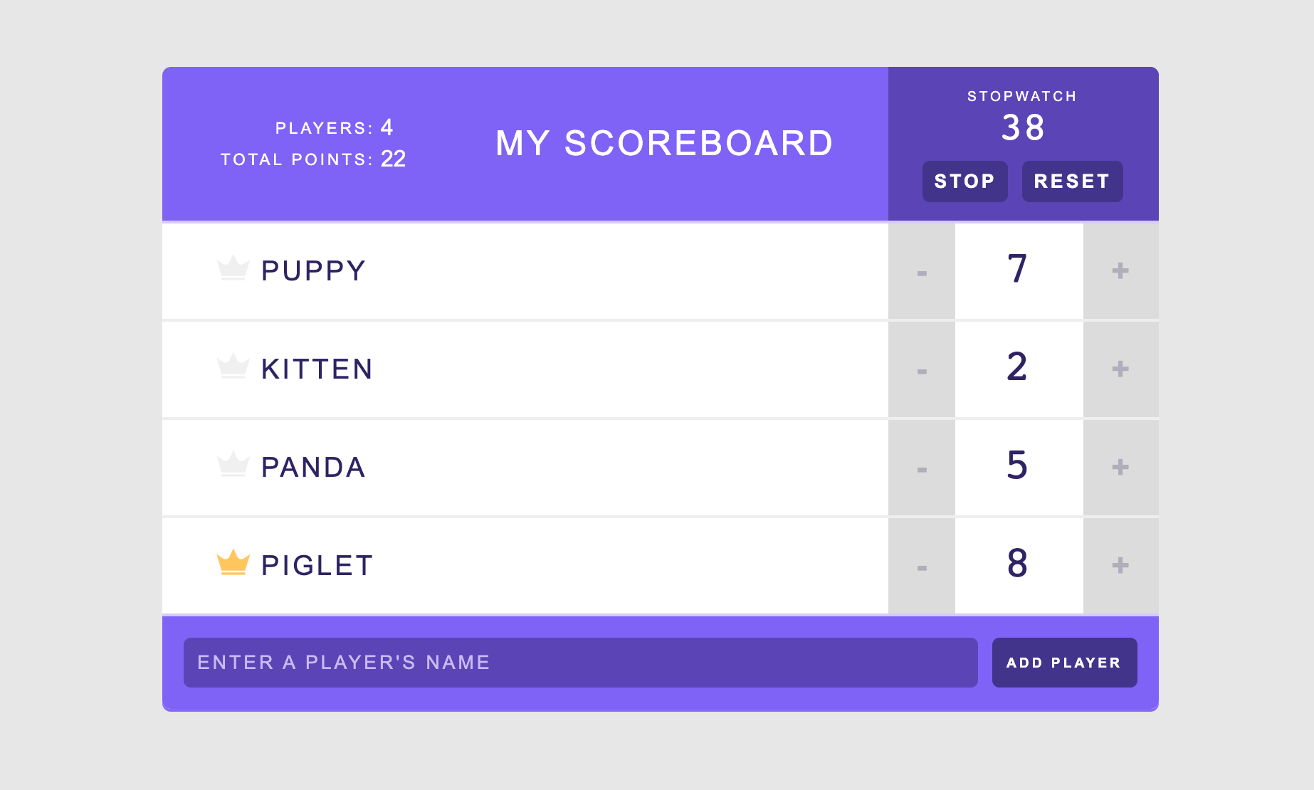 scoreboard-react-app